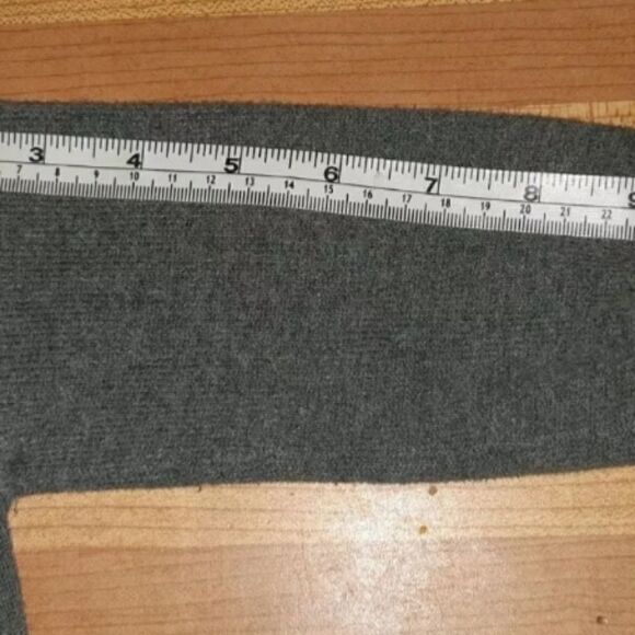 Girls Gray Long Sleeves Sweater Shirt - Picture 5 of 7